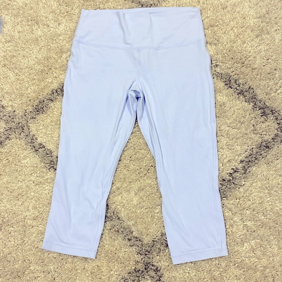4005- Lululemon Align High-Rise Crop 21"
Pastel Blue - Picture 3 of 5